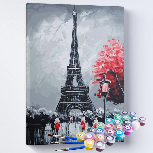 Pintura Terapêutica - Maravilhosa Torre Eiffel