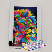 Kit Pintura Terapêutica  - O Leão