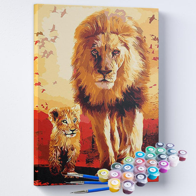 Kit Pintura Terapêutica - O Rei Leão