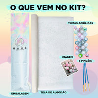 Kit Pintura Terapêutica  - Suculentas Coloridas