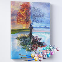 Kit Pintura Terapêutica - Quatro Estações