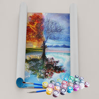 Kit Pintura Terapêutica - Quatro Estações