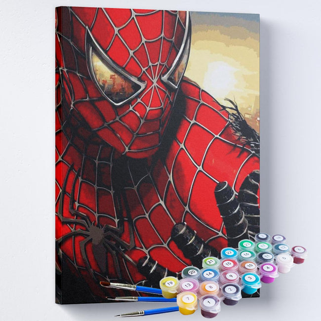 Kit Pintura Terapêutica  - Spider Man (Marvel)