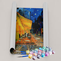 Kit Pintura Terapêutica - Terraço do Café à Noite/ Van Gogh