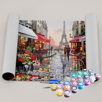 Kit Pintura Terapêutica - Torre Eiffel