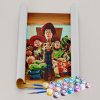 Kit Pintura Terapêutica  - Toy Story