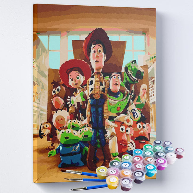 Kit Pintura Terapêutica  - Toy Story
