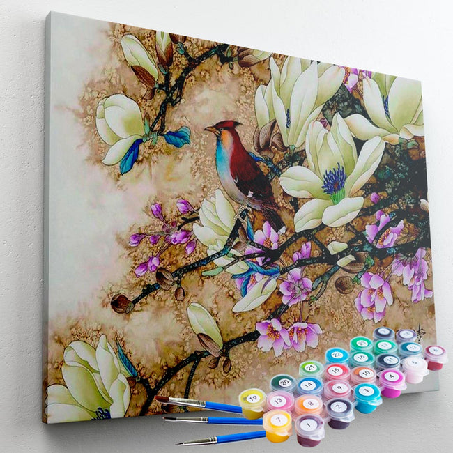Kit Pintura Terapêutica - Pássaros e Flores – MaueArtStore
