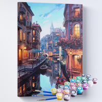 Kit Pintura Terapêutica - Canais Veneza (Novo)