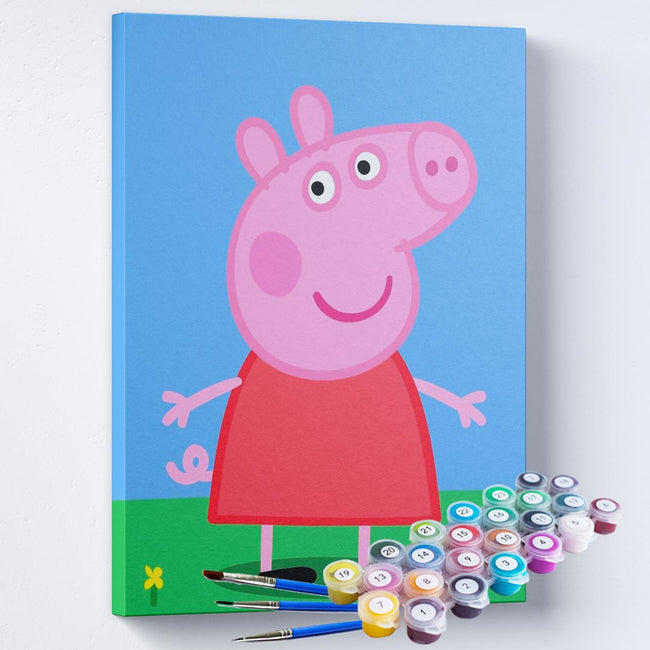 Kit Pintura Terapêutica  -  Peppa Pig